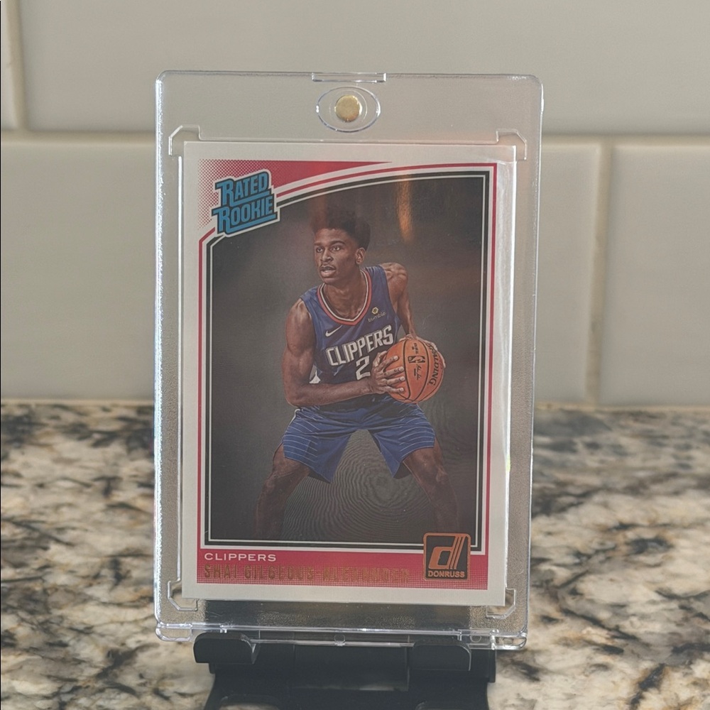 Shai Gilgeous-Alexander - Donruss Rated Rookie #162 - Excellent Condition